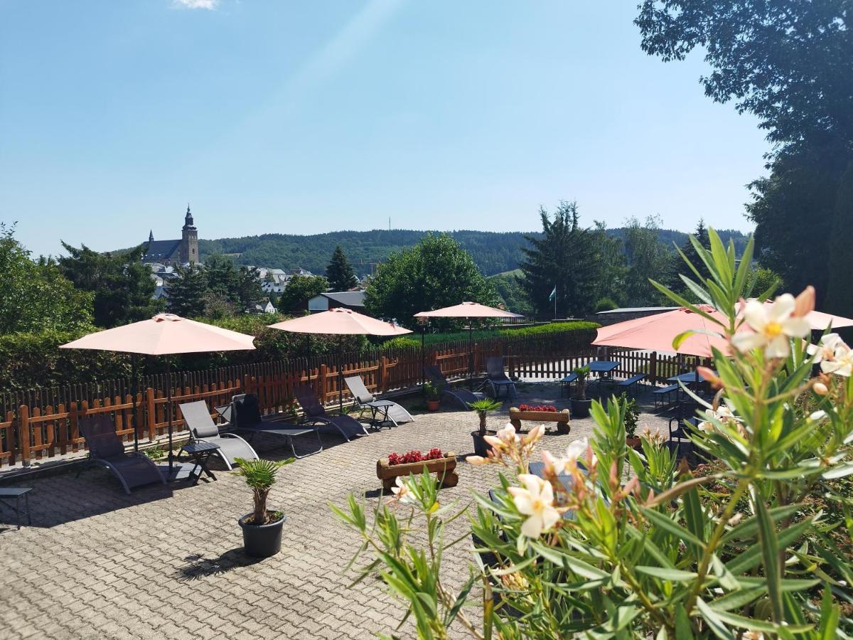 Berghotel Steiger - Erzgebirge Schneeberg  Exteriér fotografie