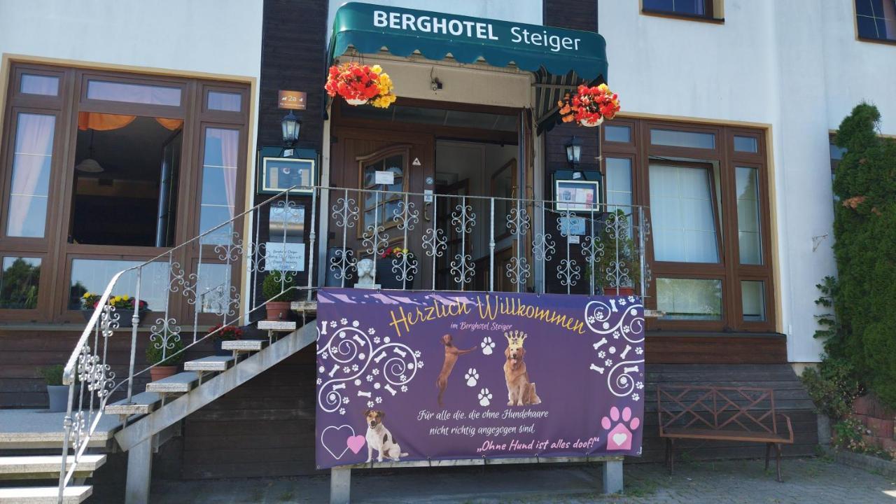 Berghotel Steiger - Erzgebirge Schneeberg  Exteriér fotografie